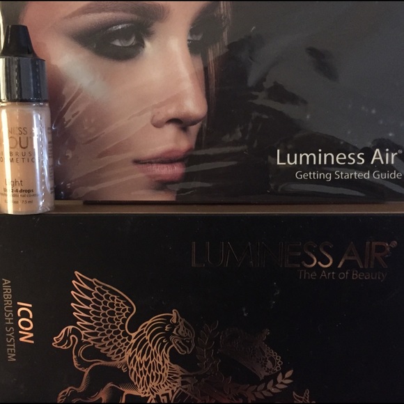 Luminess $302 ICON PRO Airbrush system black Rose gold I - Picture 1 of 8
